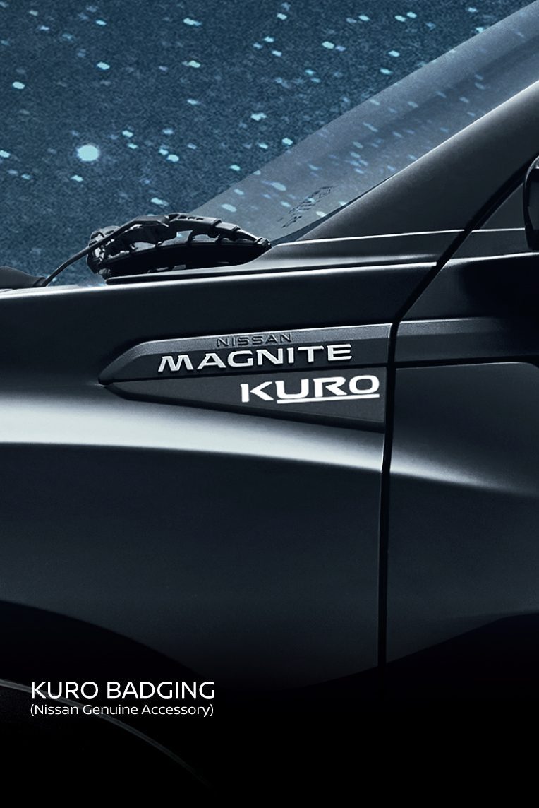 Nissan Magnite Kuro Front View