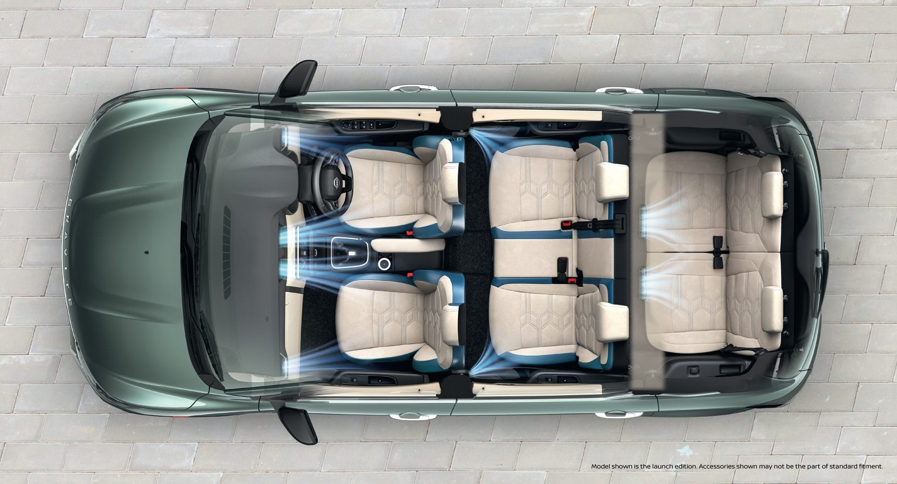 Tropicalised AC with 3-Row Vents